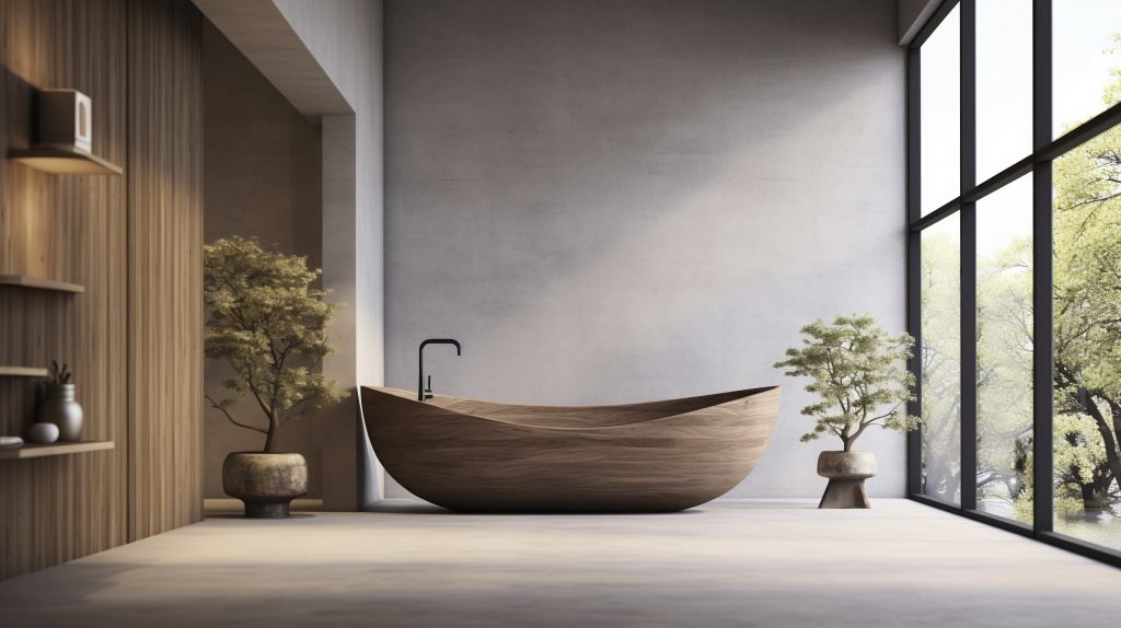 baño minimalista
