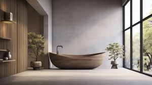 baño minimalista